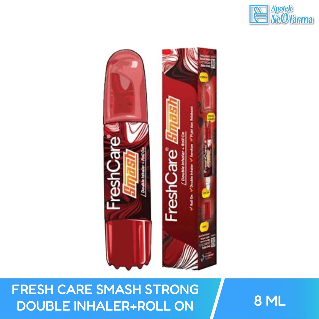FRESH CARE SMASH STRONG DOUBLE INHALER+ROLL ON