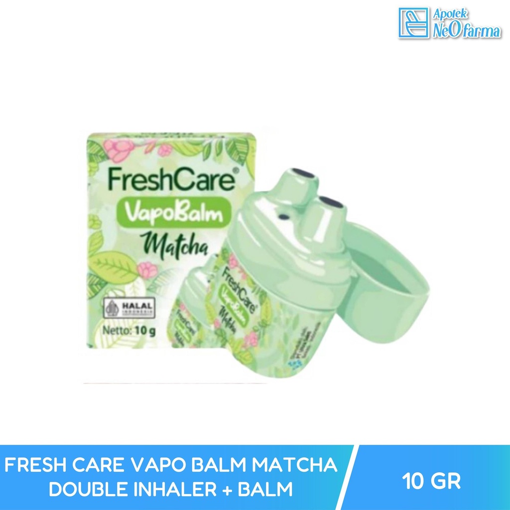 FRESH CARE VAPO BALM MATCHA DOUBLE INHALER + BALM