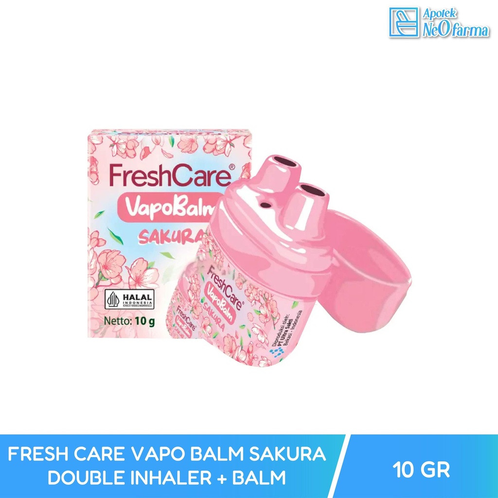 FRESH CARE VAPO BALM SAKURA DOUBLE INHALER + BALM