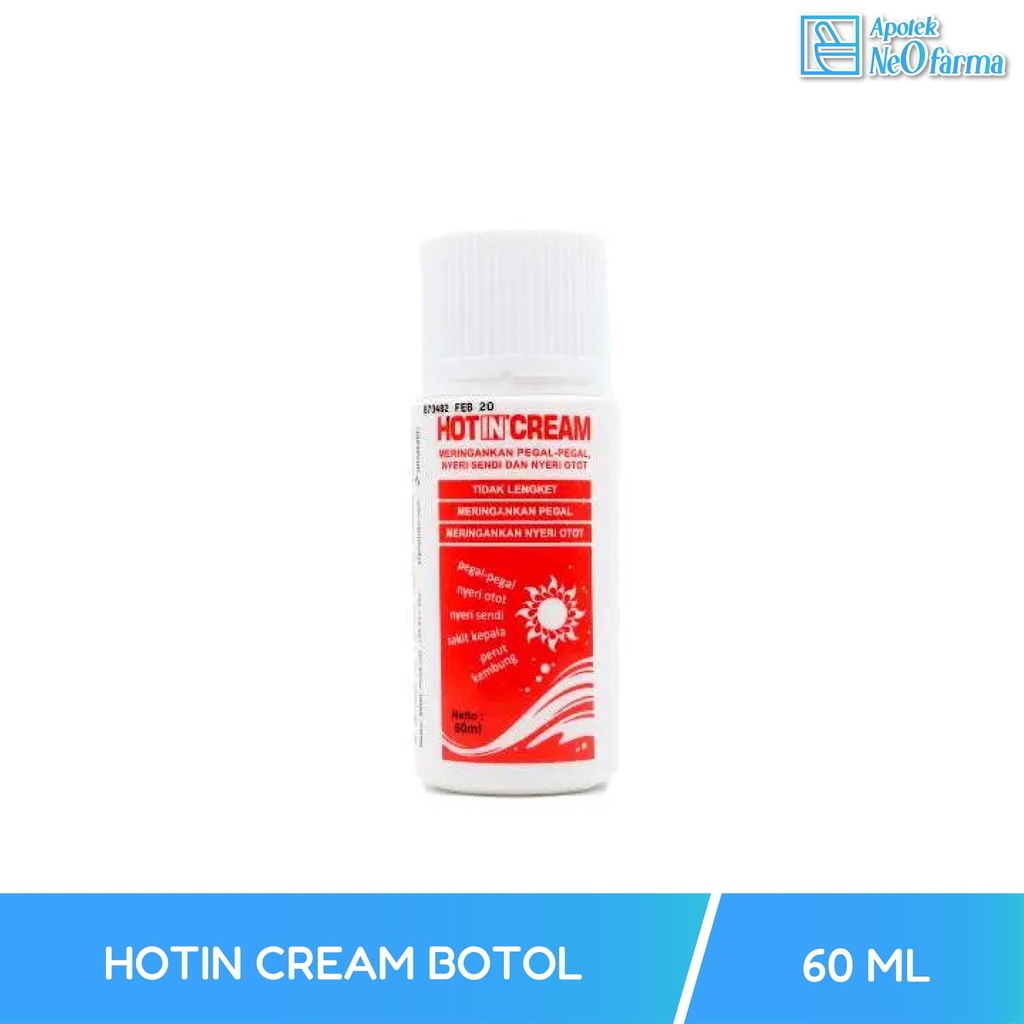 HOTIN CREAM BTL 60 ML