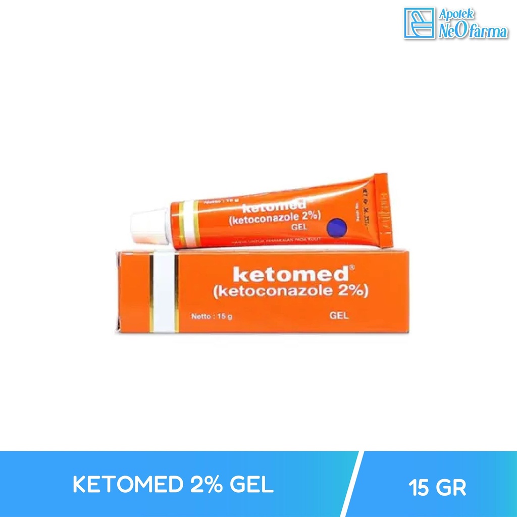KETOMED 2% GEL 15 GR TUB
