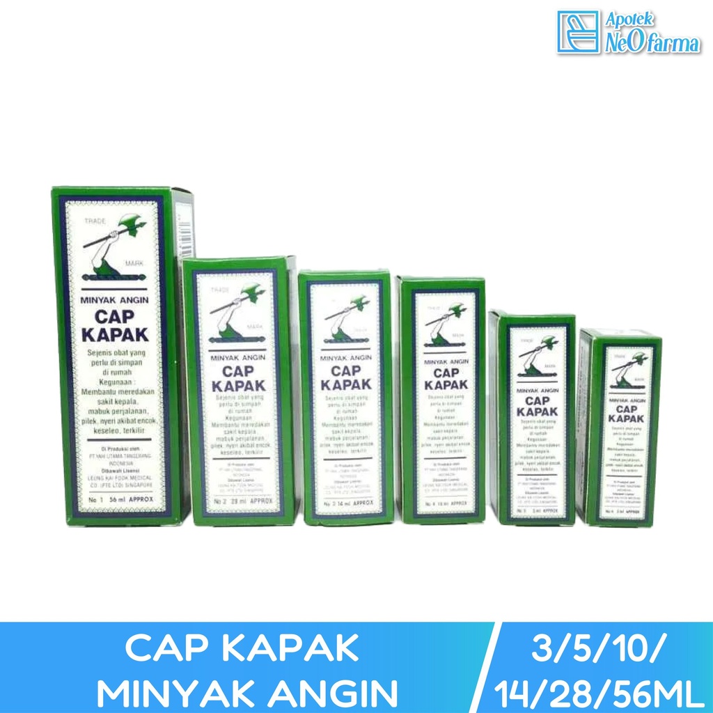 MINYAK ANGIN CAP KAPAK 28 ML
