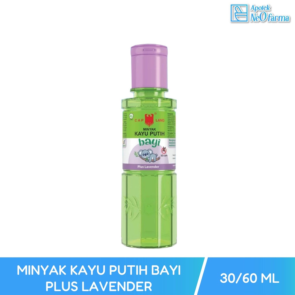 MINYAK KAYU PUTIH BAYI PLUS LAVENDER 60ML