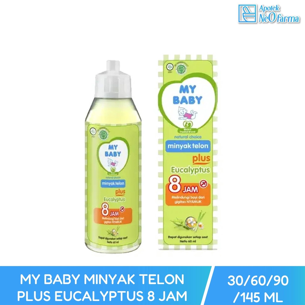 MY BABY MINYAK TELON PLUS EUCALYPTUS 8 JAM BTL 30ML