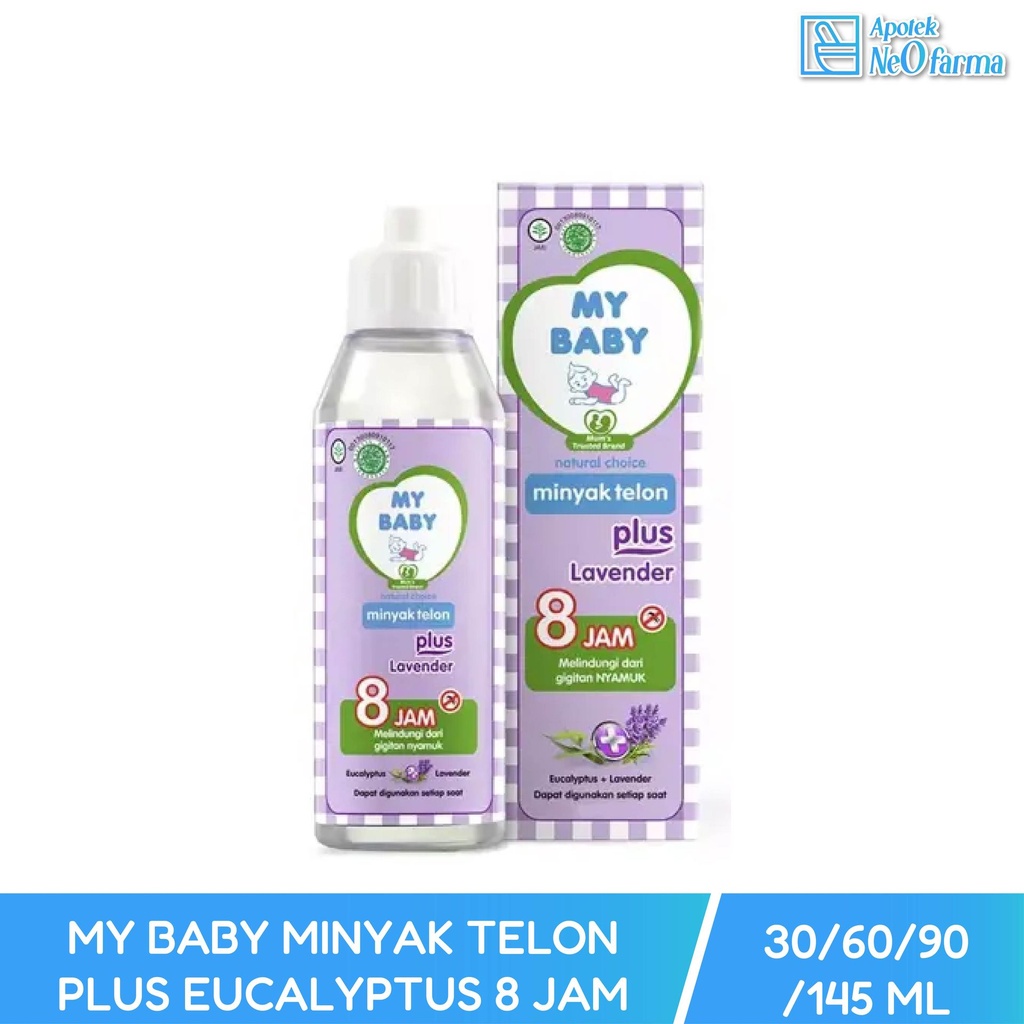MY BABY MINYAK TELON PLUS LAVENDER 8 JAM 60ML