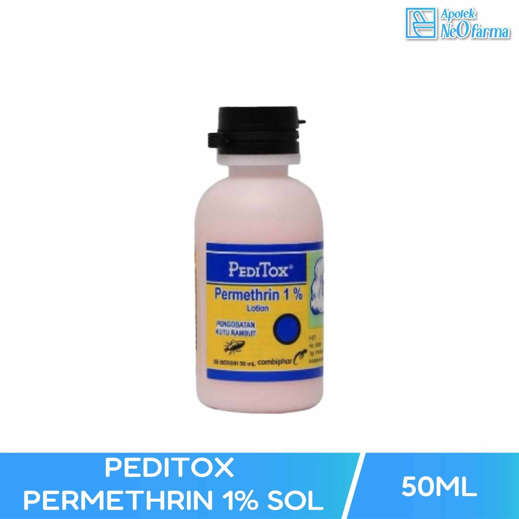 PEDITOX PERMETHRIN 1% SOL 50 ML