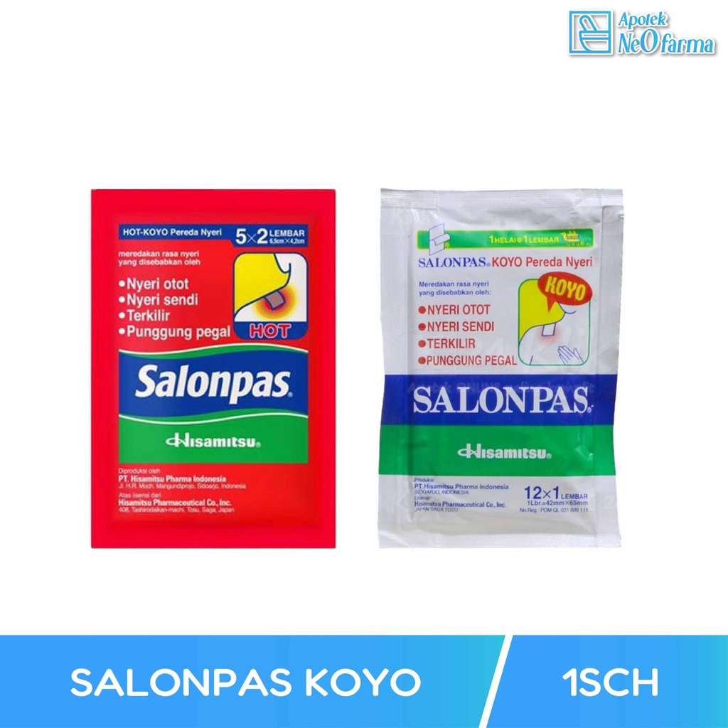 SALONPAS KOYO PEREDA NYERI 5X2 LEMBAR