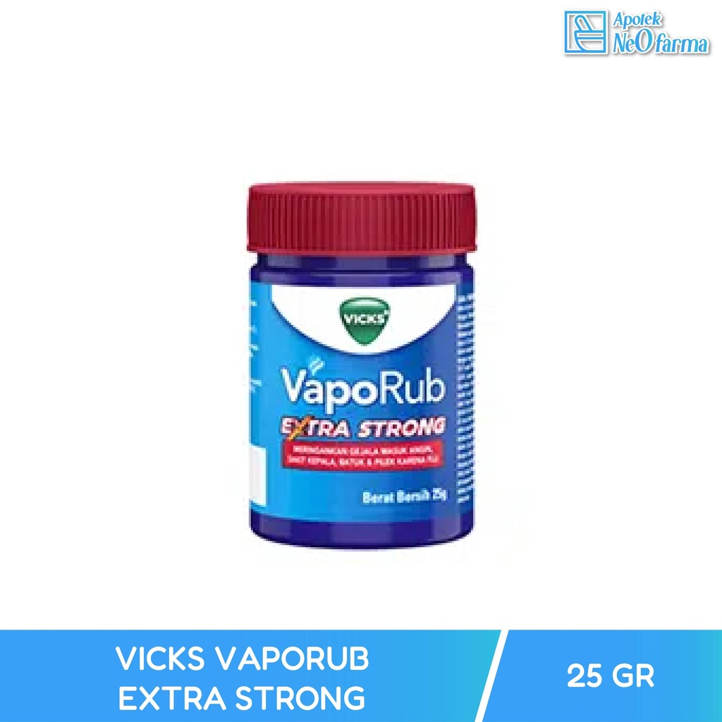 VICKS VAPORUB EXTRA STRONG 25 GR