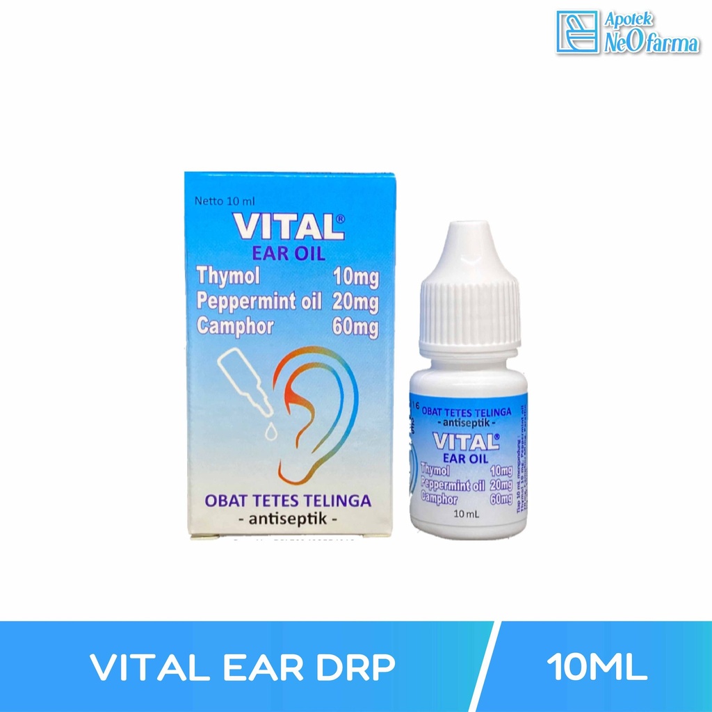 VITAL EAR DRP @ 10 ML