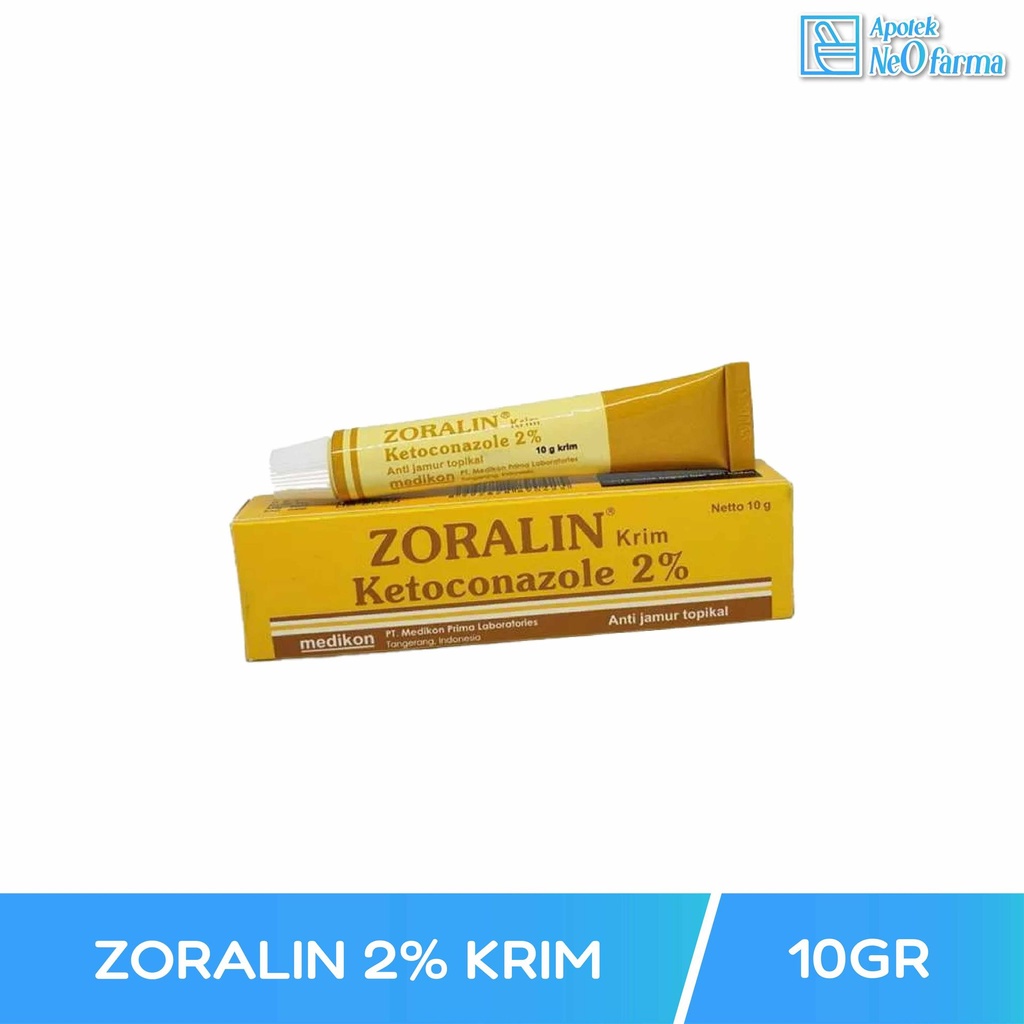 ZORALIN 2% KRIM MEDIKON TUBE @10GR