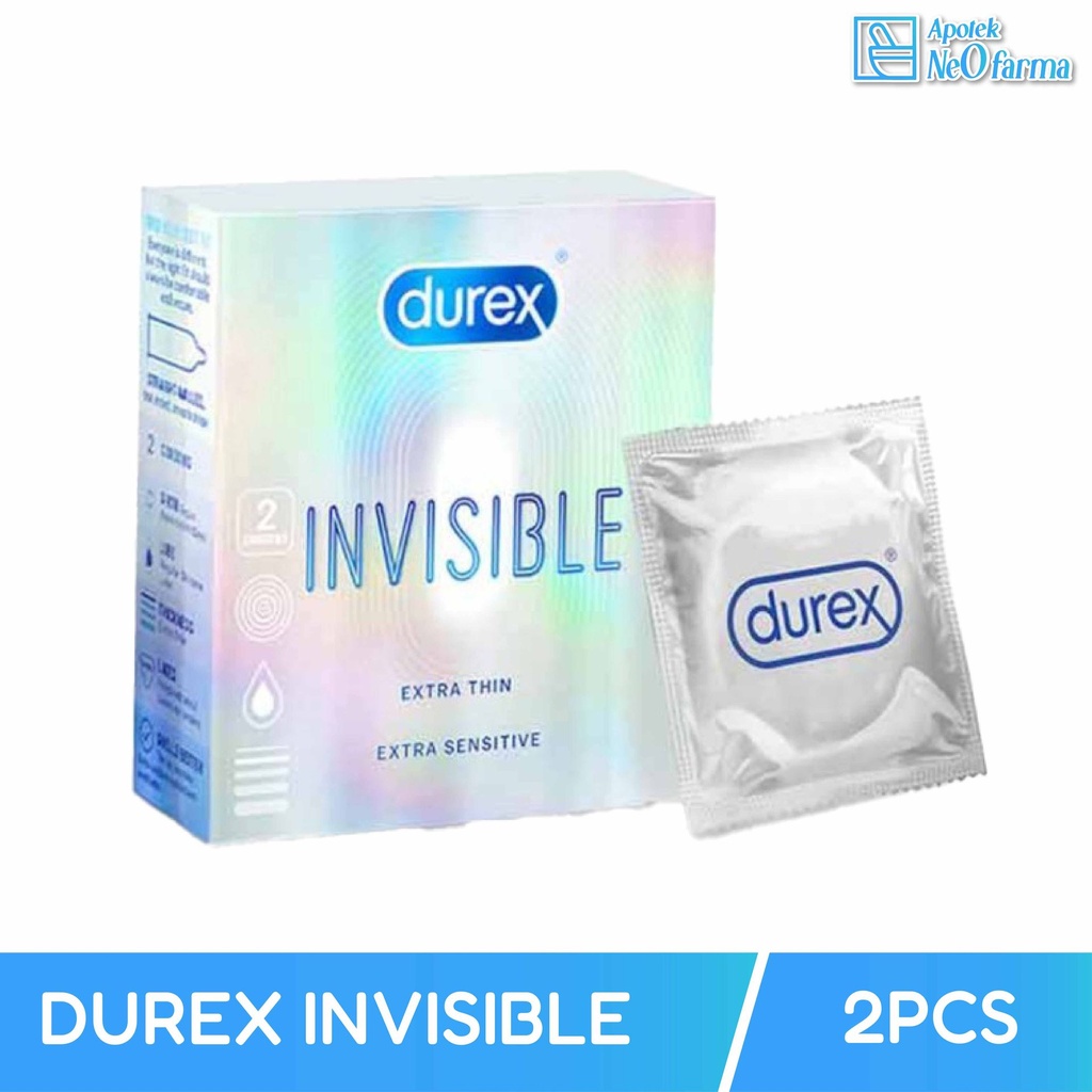DUREX INVISIBLE BOX 2 PCS
