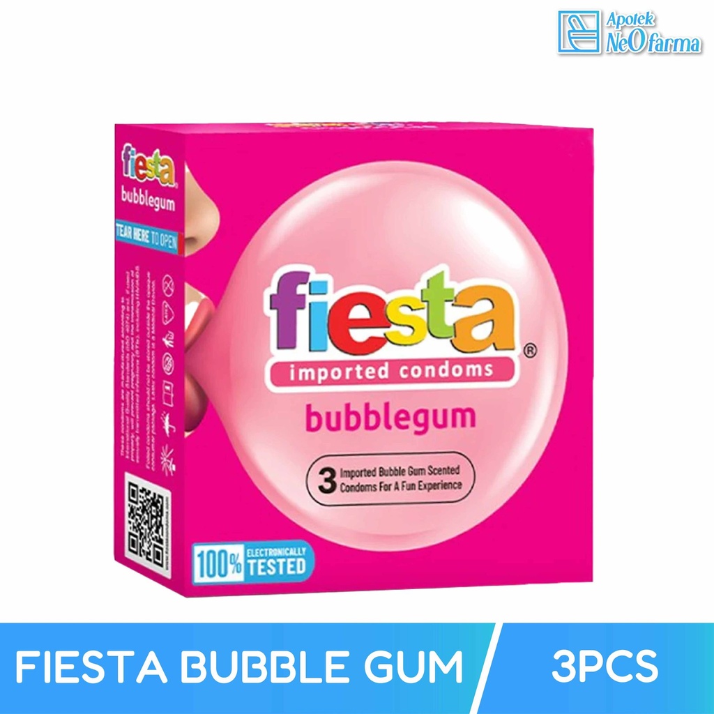 FIESTA BUBBLE GUM BOX 3 PCS