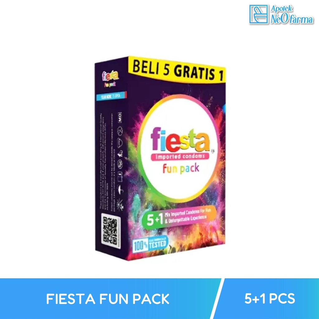 FIESTA FUN PACK BOX 5+1 PCS