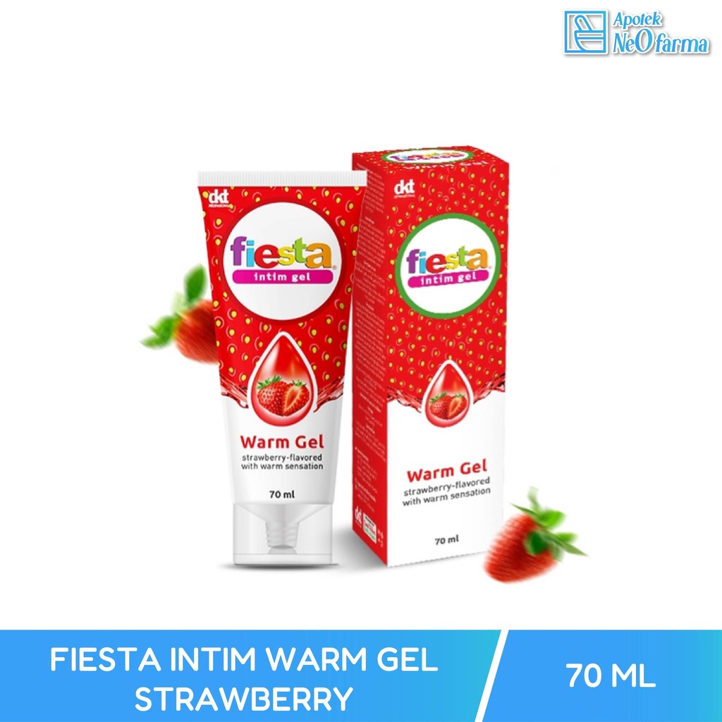 FIESTA INTIM WARM GEL STRAWBERRY 70 ML
