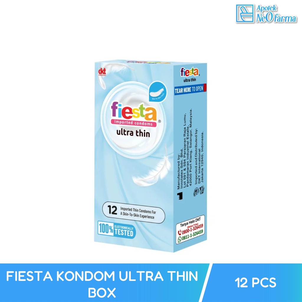 FIESTA KONDOM ULTRA THIN BOX 12 PCS
