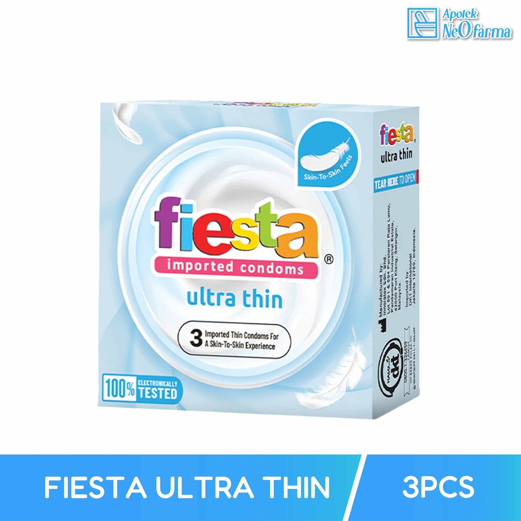FIESTA KONDOM ULTRA THIN BOX 3 PCS