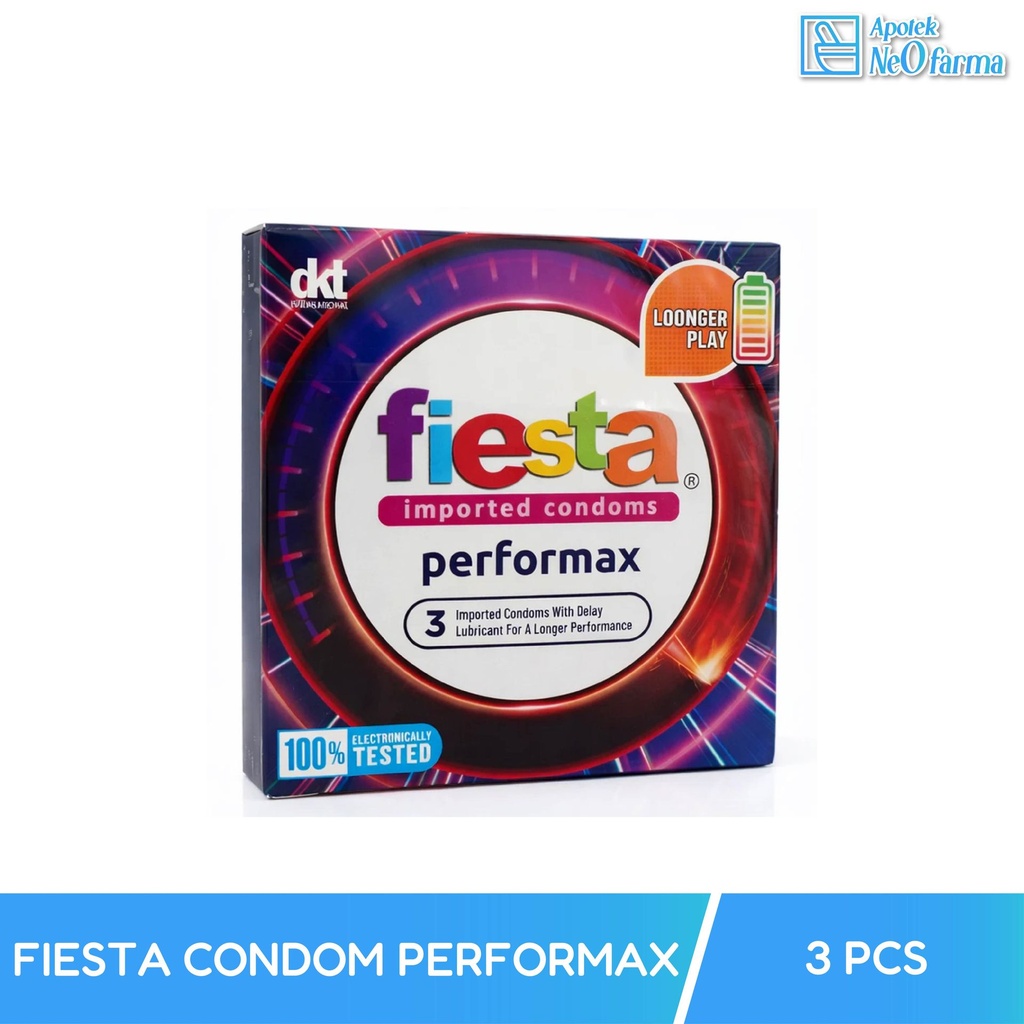 FIESTA CONDOM PERFORMAX 3+1