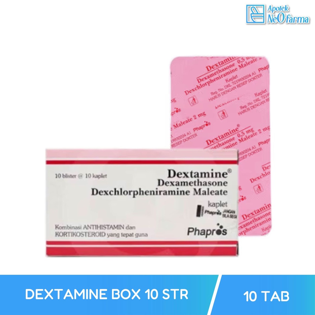 DEXTAMINE BOX 10 STR @ 10 TAB