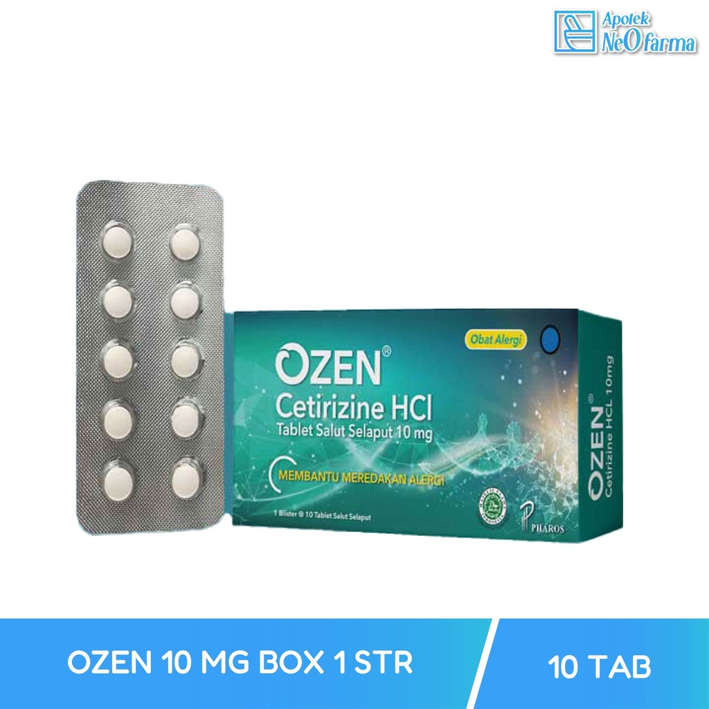 OZEN 10 MG BOX 1 STR @ 10 TAB