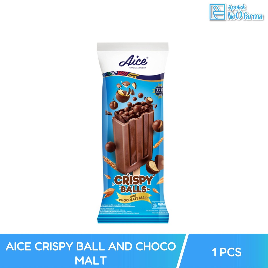 AICE CRISPY BALL AND CHOCO MALT