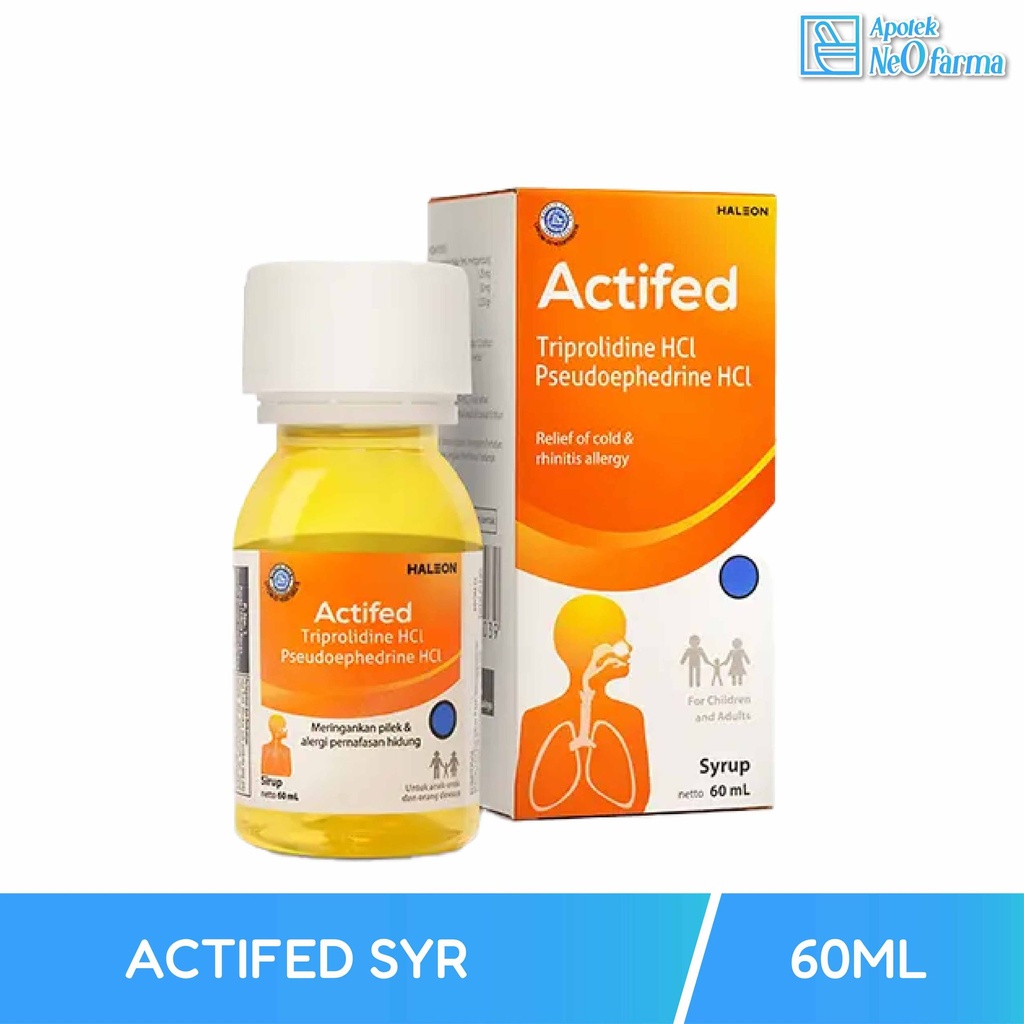 ACTIFED SYR 60 ML