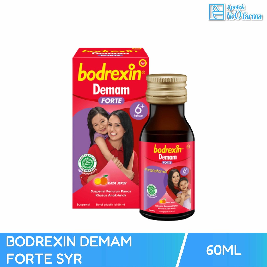 BODREXIN DEMAM FORTE SYR 60 ML