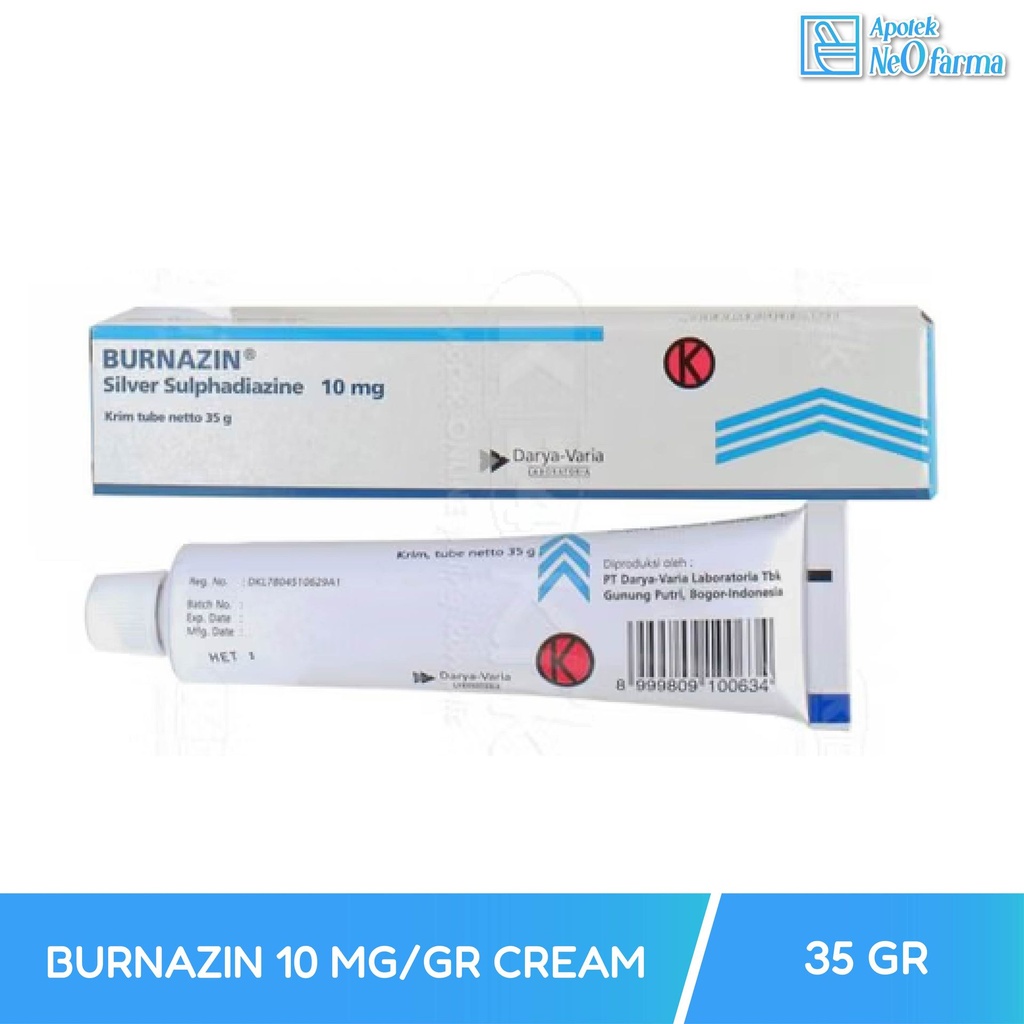 BURNAZIN 10 MG/GR CREAM 35 GR TUB