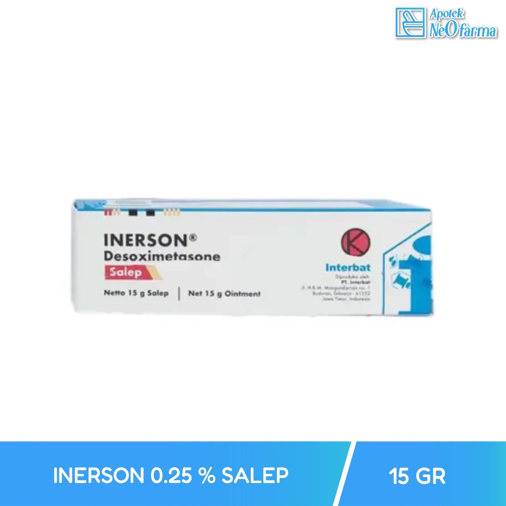 INERSON 0.25 % SALEP 15 GR TUB