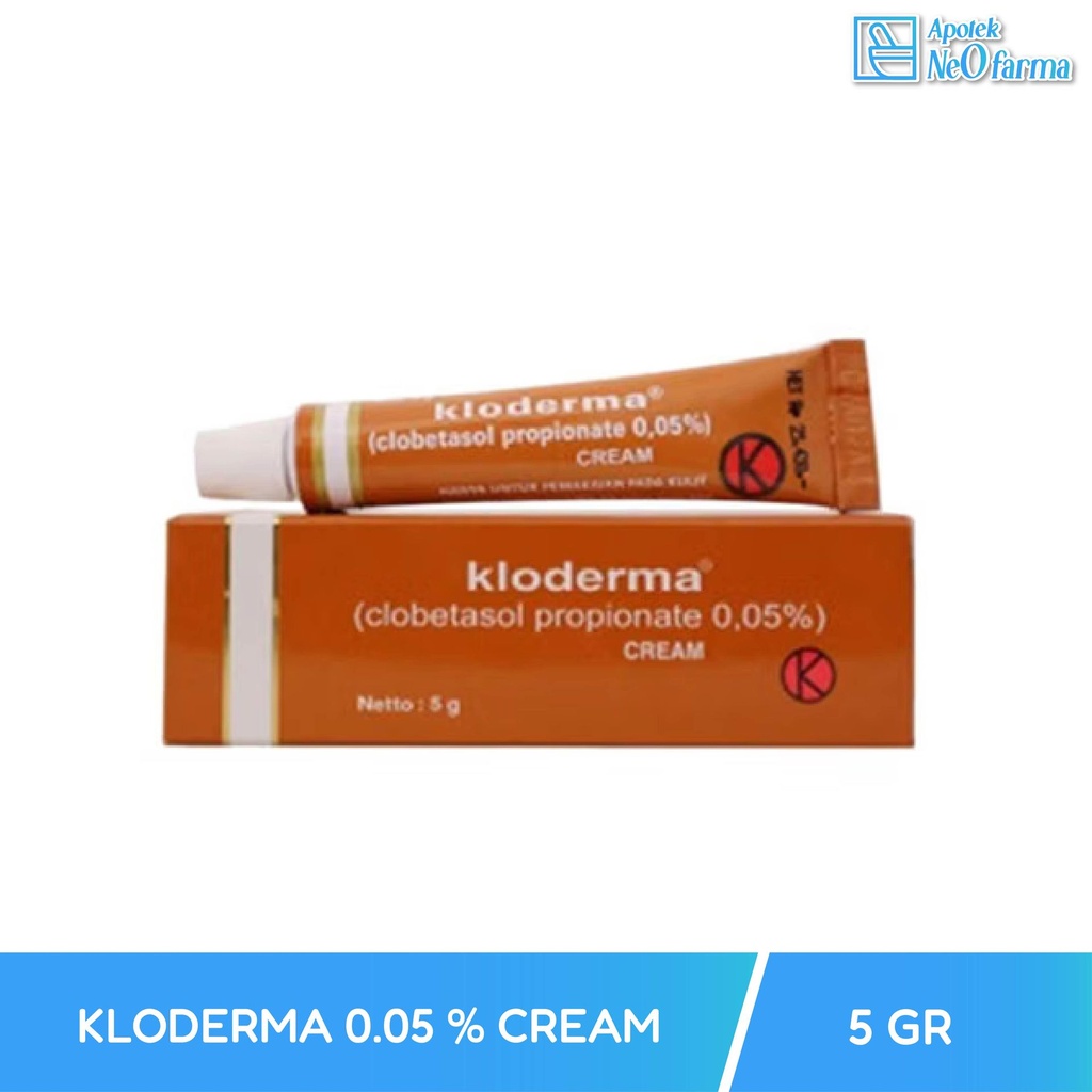 KLODERMA 0.05 % CREAM 5 GR TUB