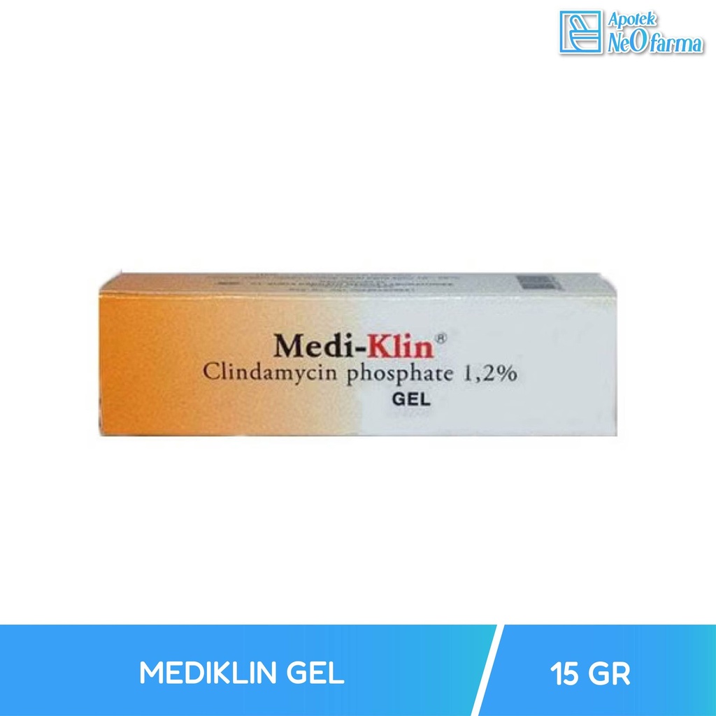 MEDIKLIN GEL 15 GR TUB