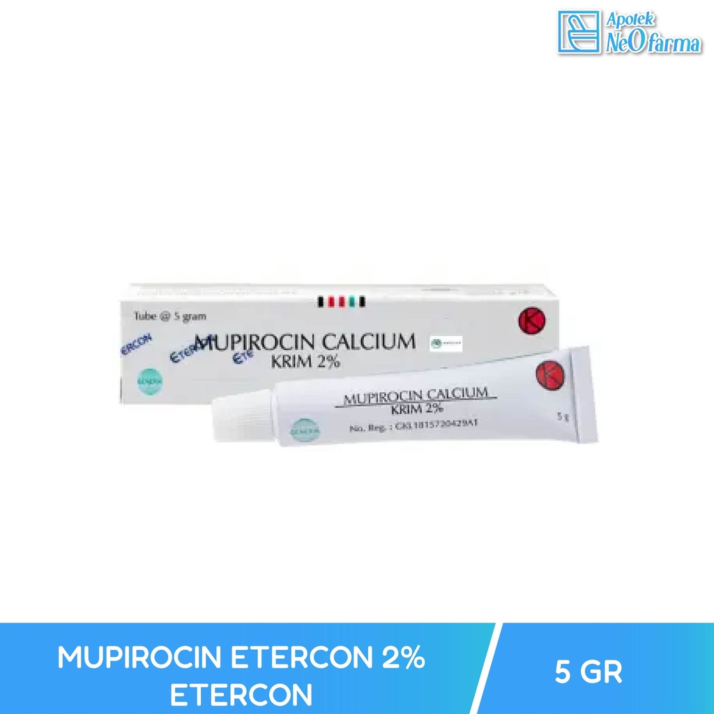 MUPIROCIN ETERCON CREAM 2% 5 GRAM