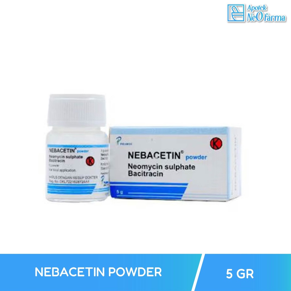 NEBACETIN POWDER 5 GR BTL