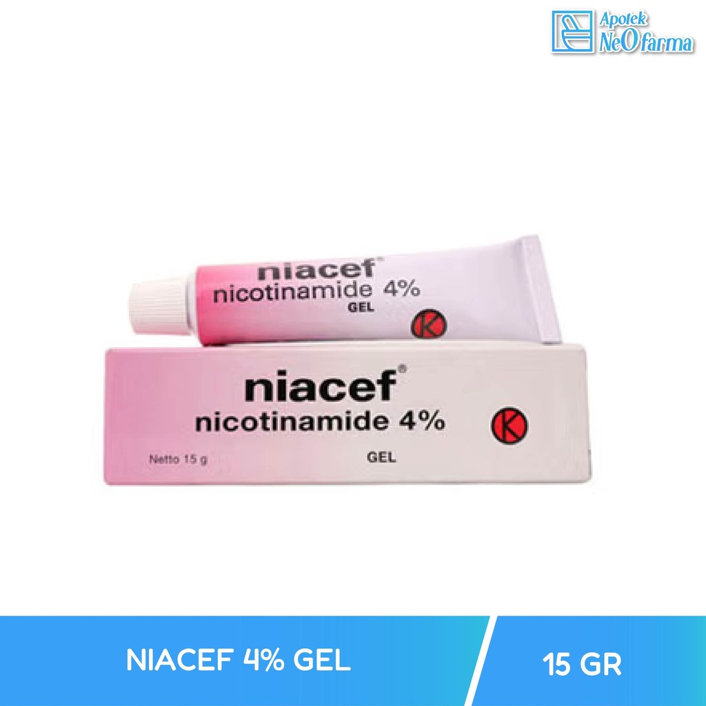 NIACEF 4% GEL 15 GR TUB