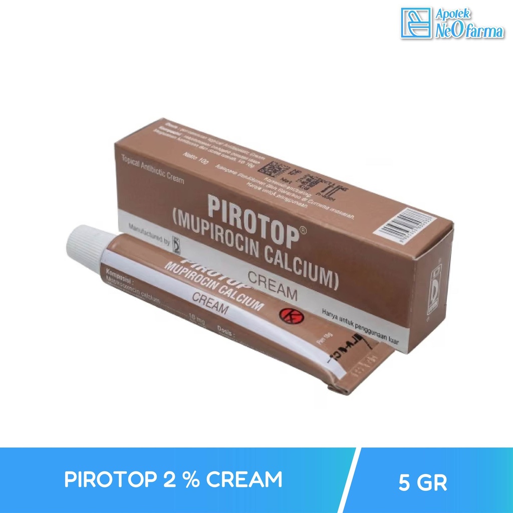 PIROTOP 2 % CREAM 5 GR TUB