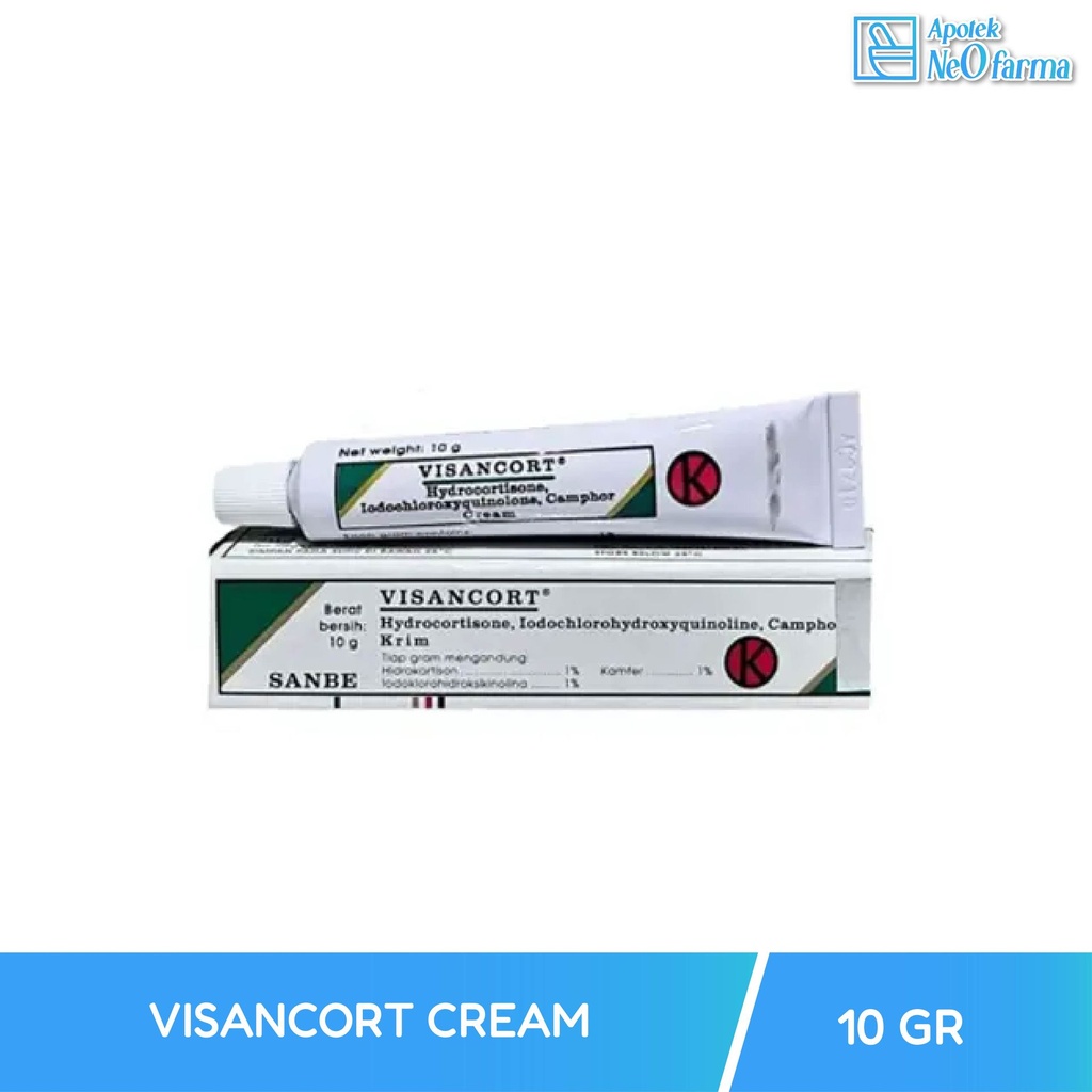 VISANCORT CREAM 10 GR TUB