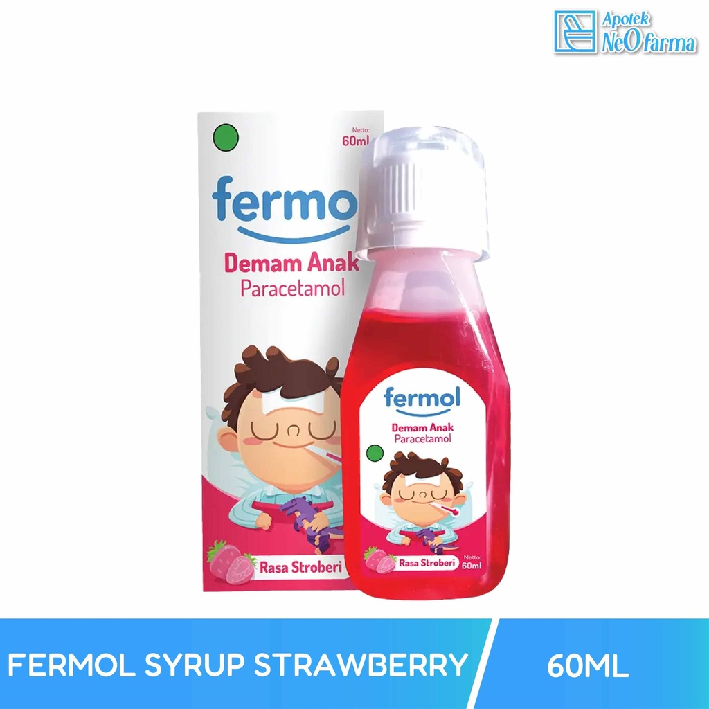 FERMOL SYR STRAWBERRY 60 ML