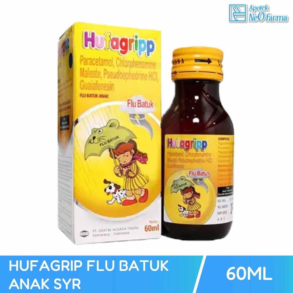 HUFAGRIP FLU BATUK ANAK SYR 60 ML