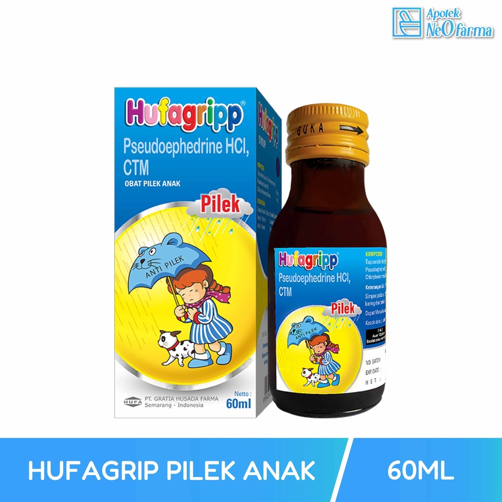 HUFAGRIP PILEK ANAK SYR 60 ML