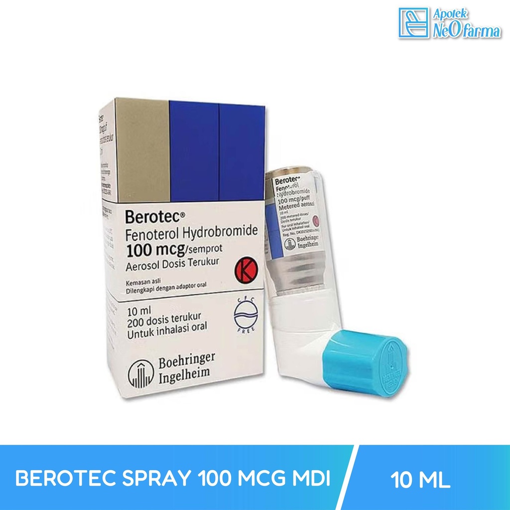 BEROTEC SPRAY 100 MCG 10ML MDI