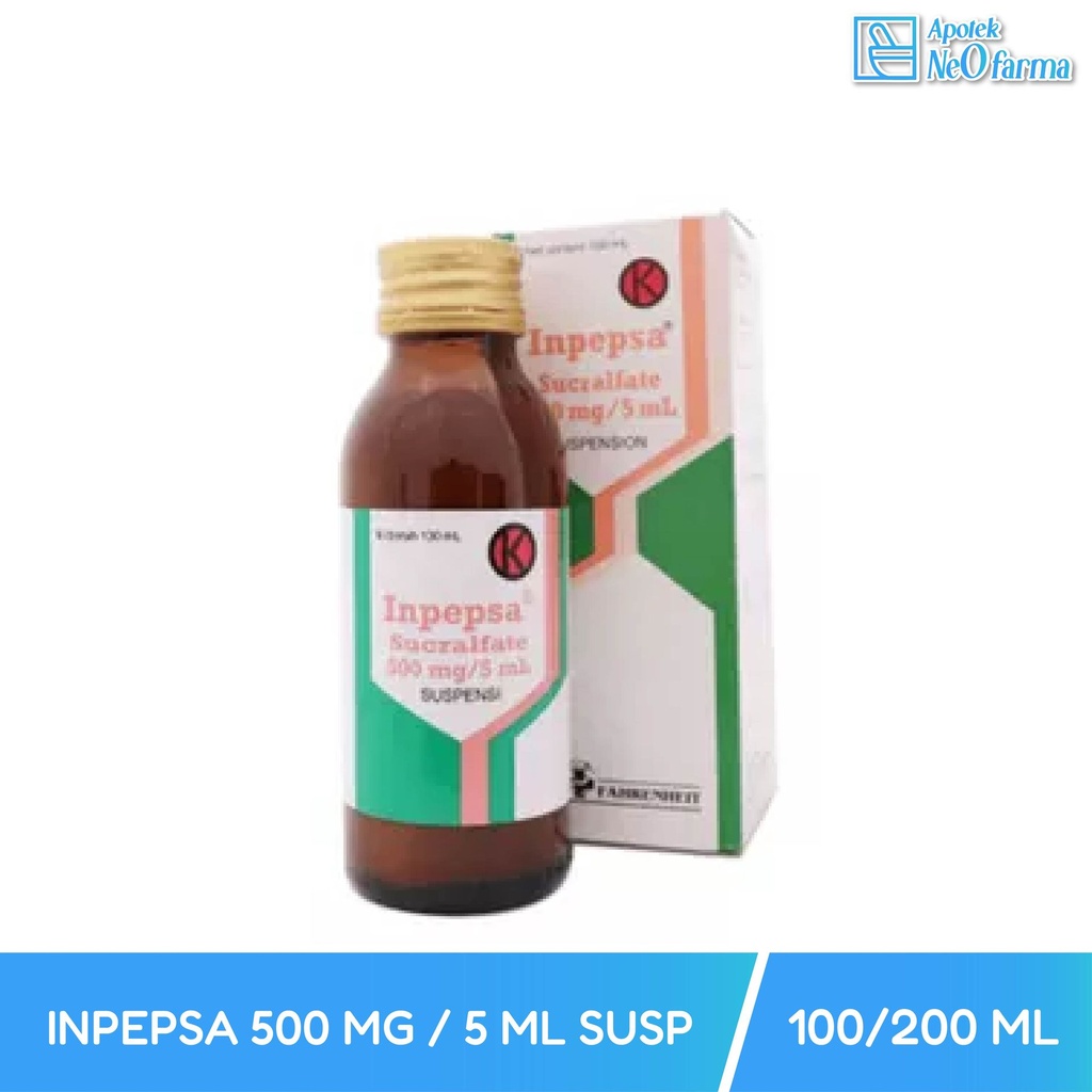 INPEPSA 500 MG / 5 ML SUSP 200 ML