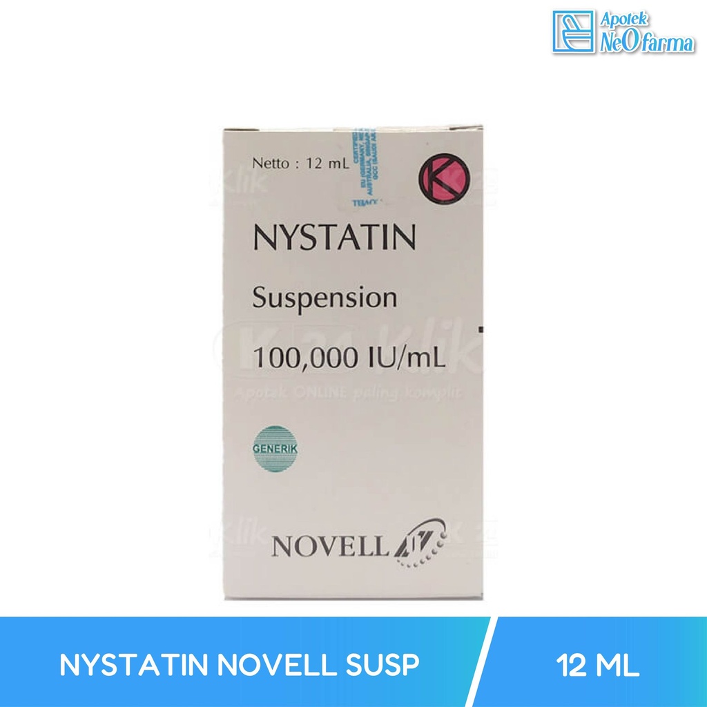 NYSTATIN NOVELL SUSP 12 ML