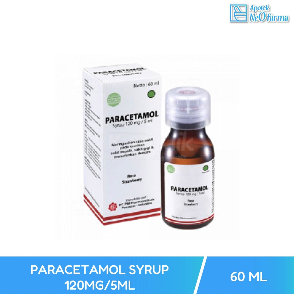 PARACETAMOL SYRUP 120MG/5ML