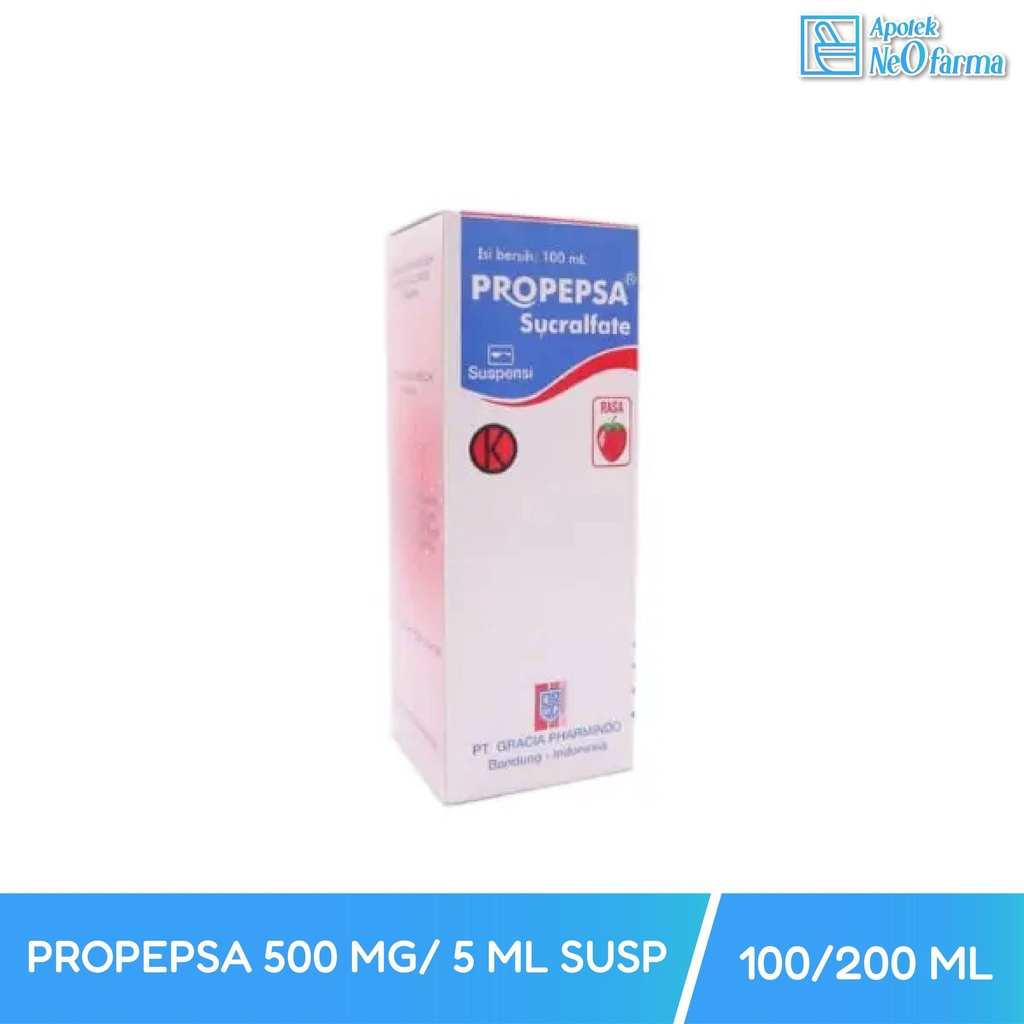 PROPEPSA 500 MG/ 5 ML SUSP 200 ML