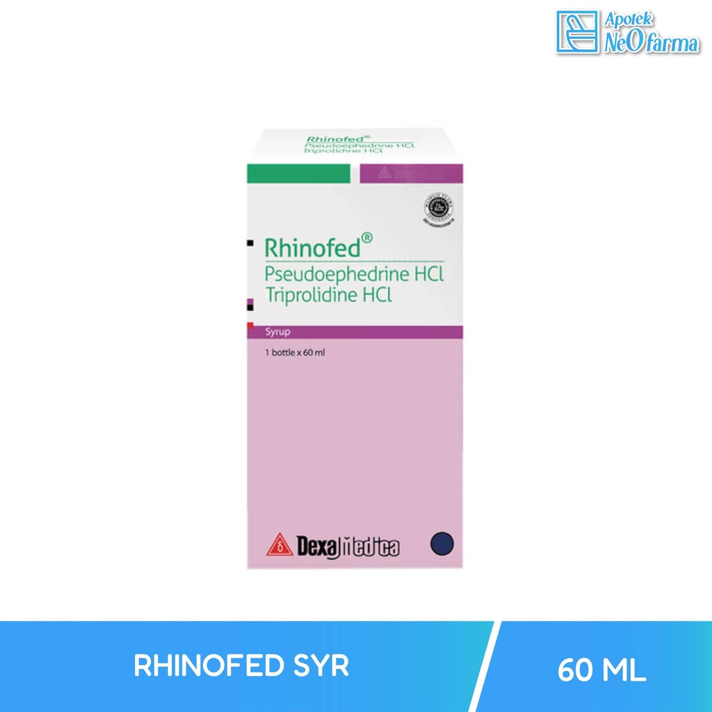 RHINOFED SYR 60 ML