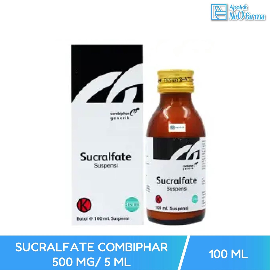 SUCRALFATE COMBIPHAR 500 MG/ 5 ML SUSP 100 ML