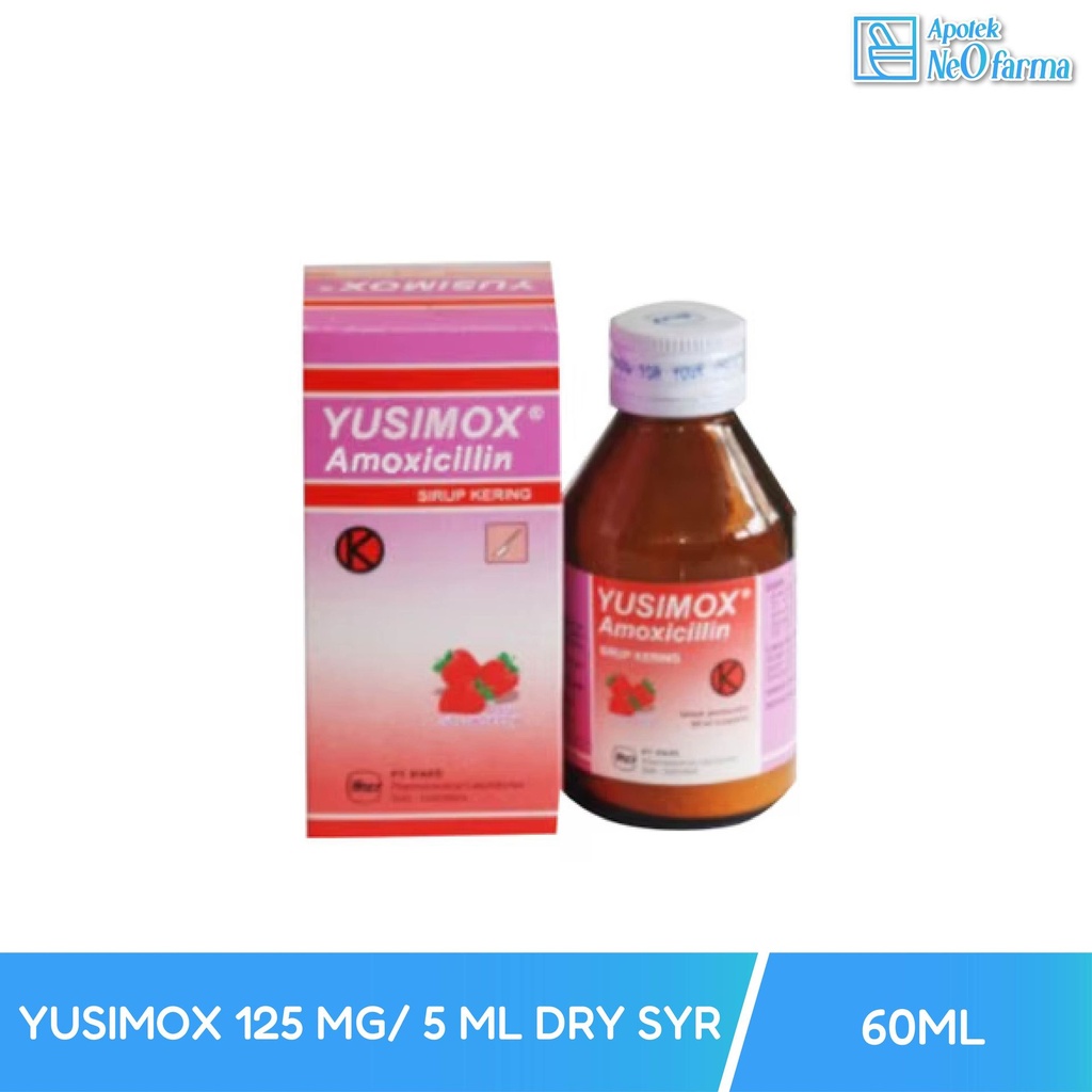 YUSIMOX 125 MG/ 5 ML DRY SYR 60 ML