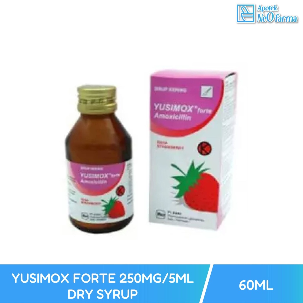 YUSIMOX FORTE 250MG/5ML 60ML DRY SYRUP