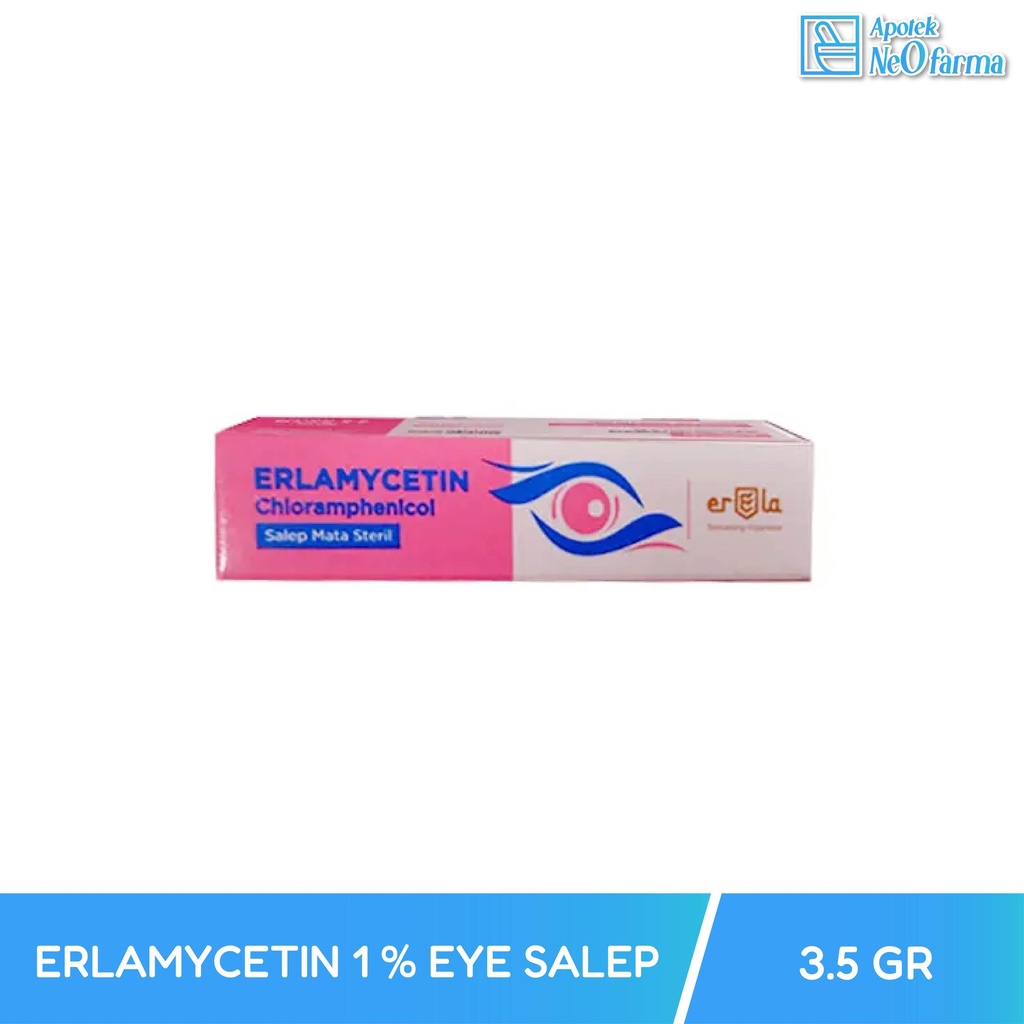 ERLAMYCETIN 1 % EYE SALEP 3.5 GR TUB