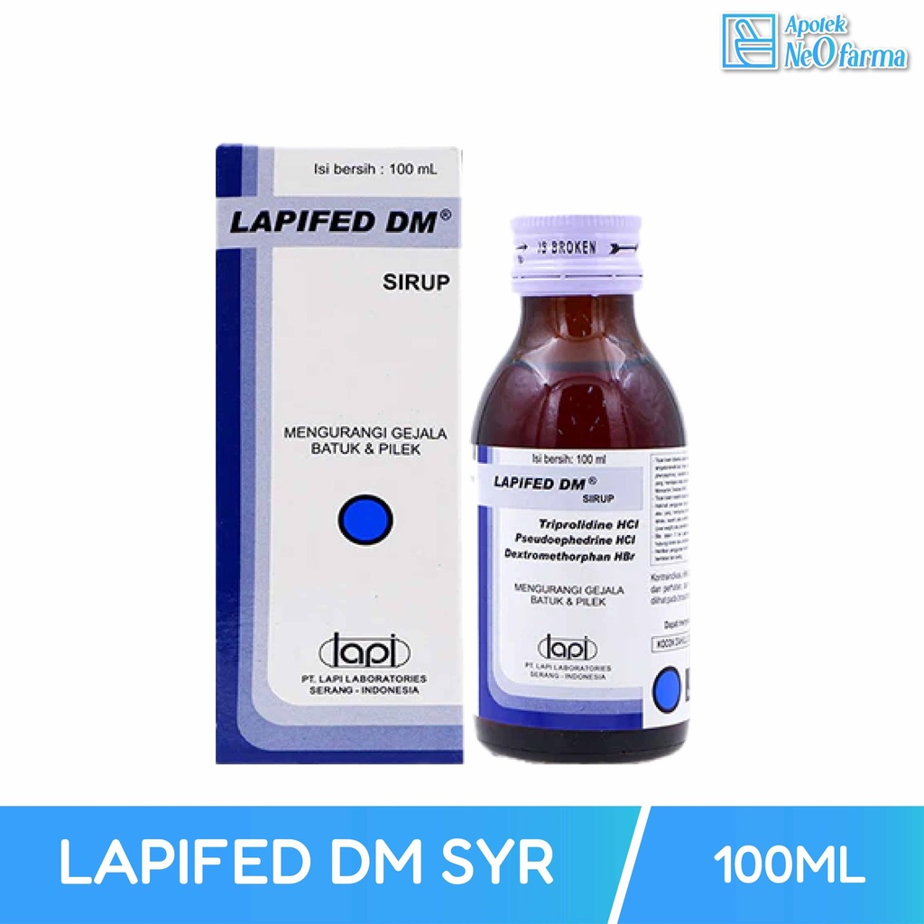 LAPIFED DM SYR 100 ML