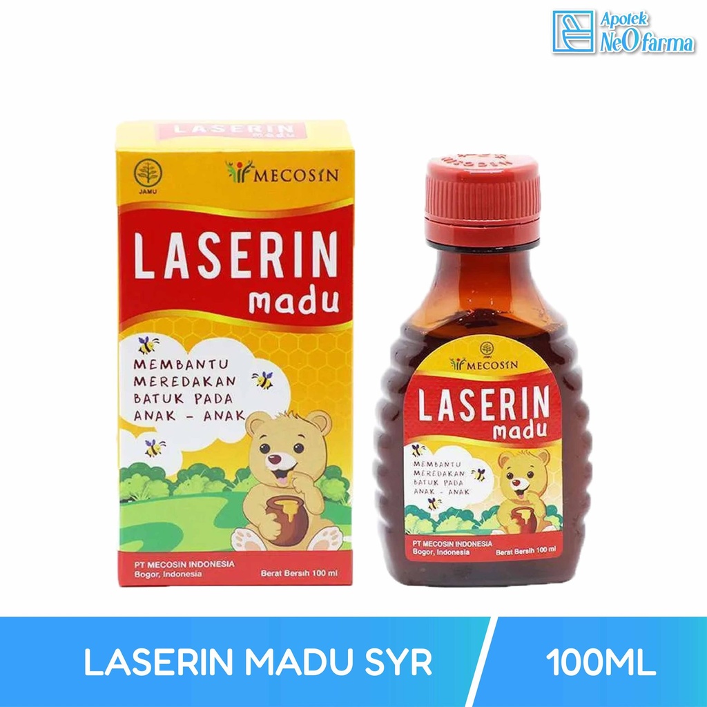 LASERIN MADU SYR 100 ML